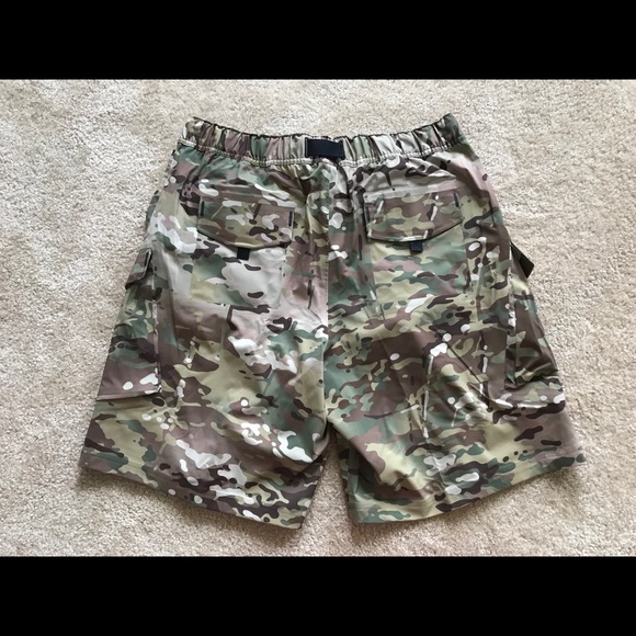 NEW Nike NikeLab Shorts Cargo Camo Green Mens XL - Picture 7 of 8